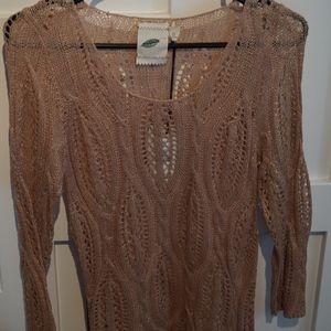 Nurture long sleeve woven/knitted long sleeve